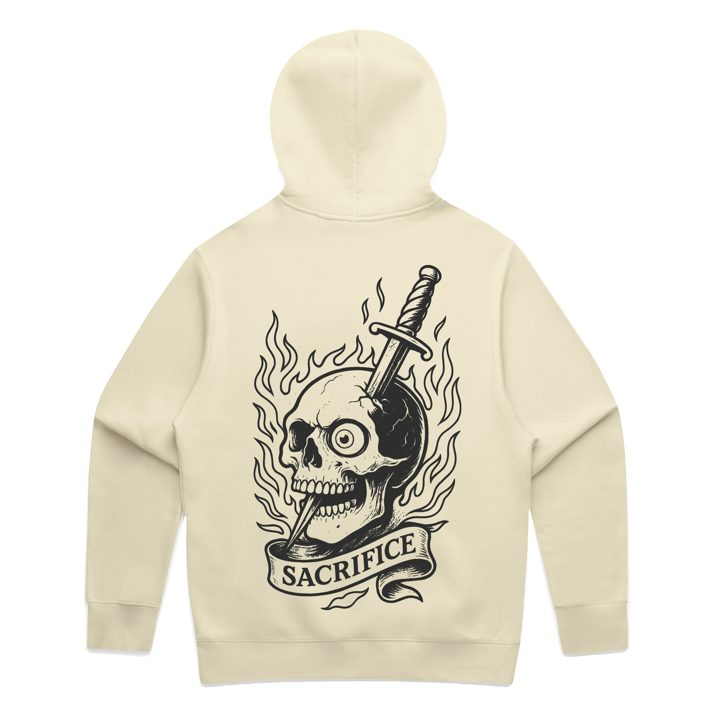 "Halloween" VVS Cream Hoodie