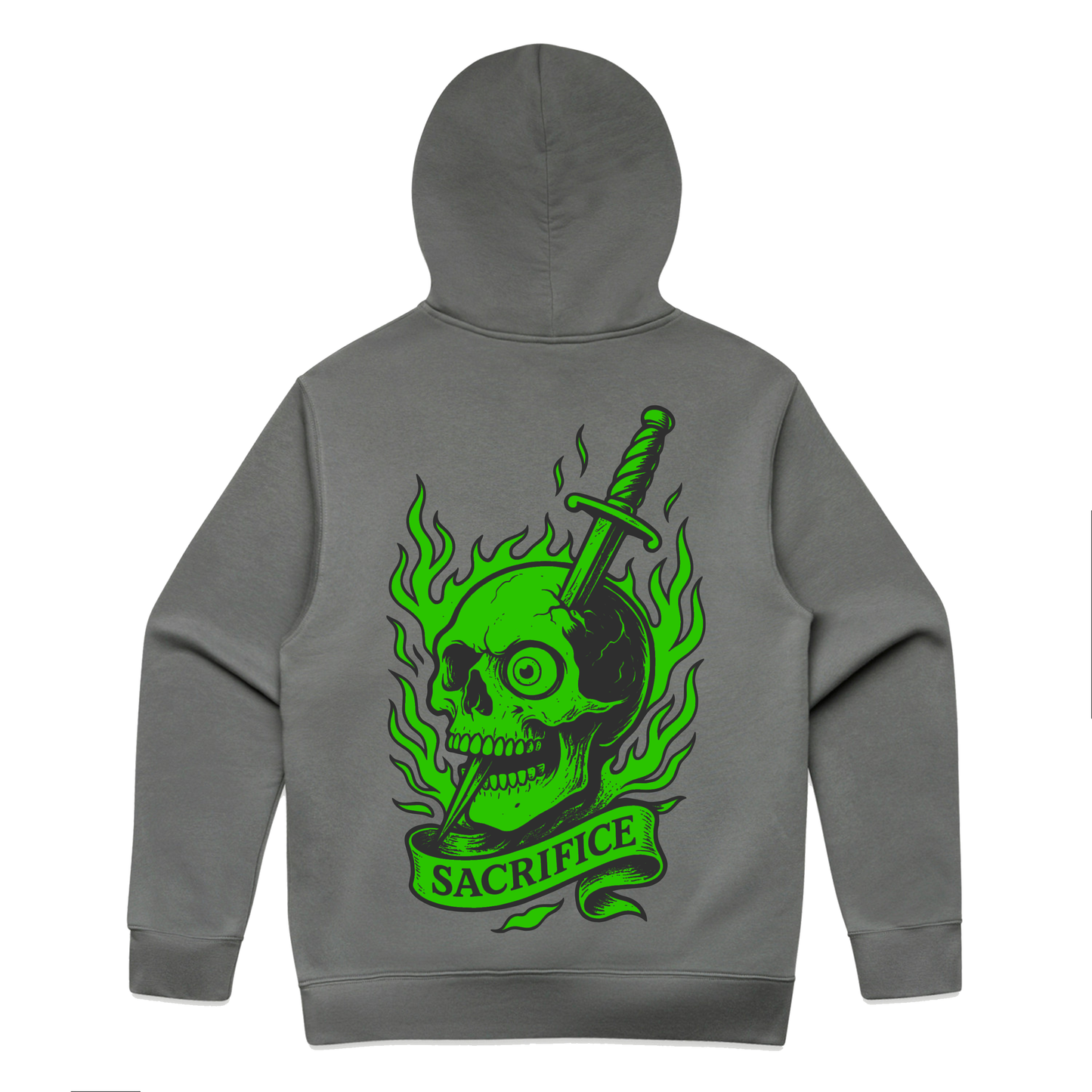 "Halloween" VVS Grey Hoodie