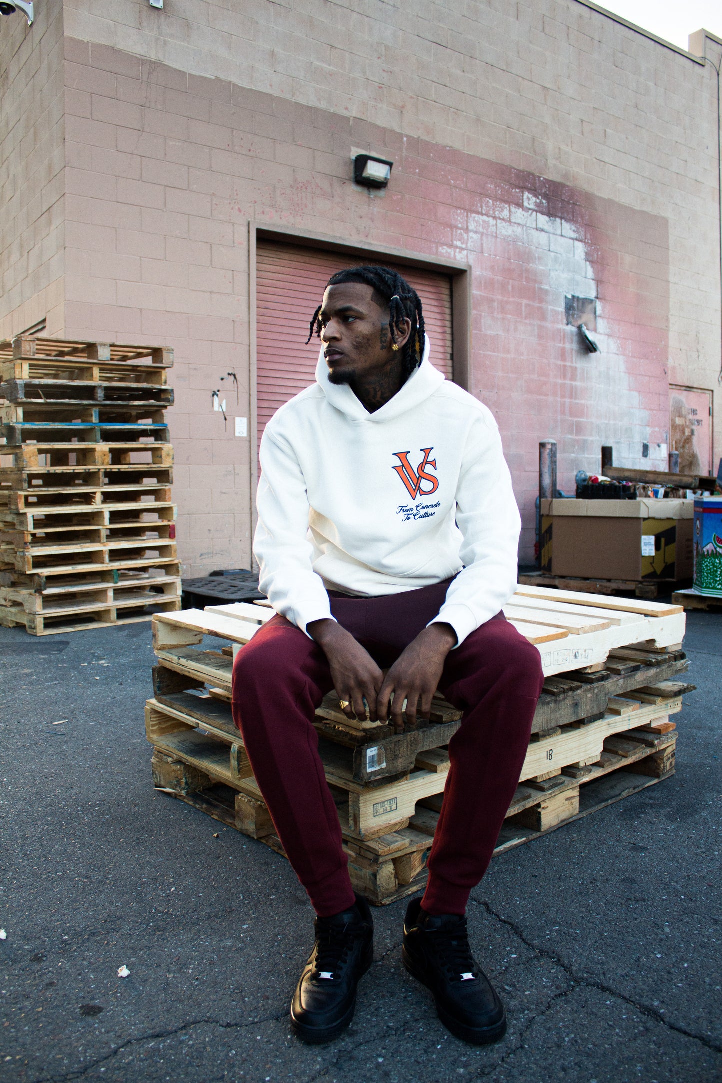 "Halloween" VVS Cream Hoodie