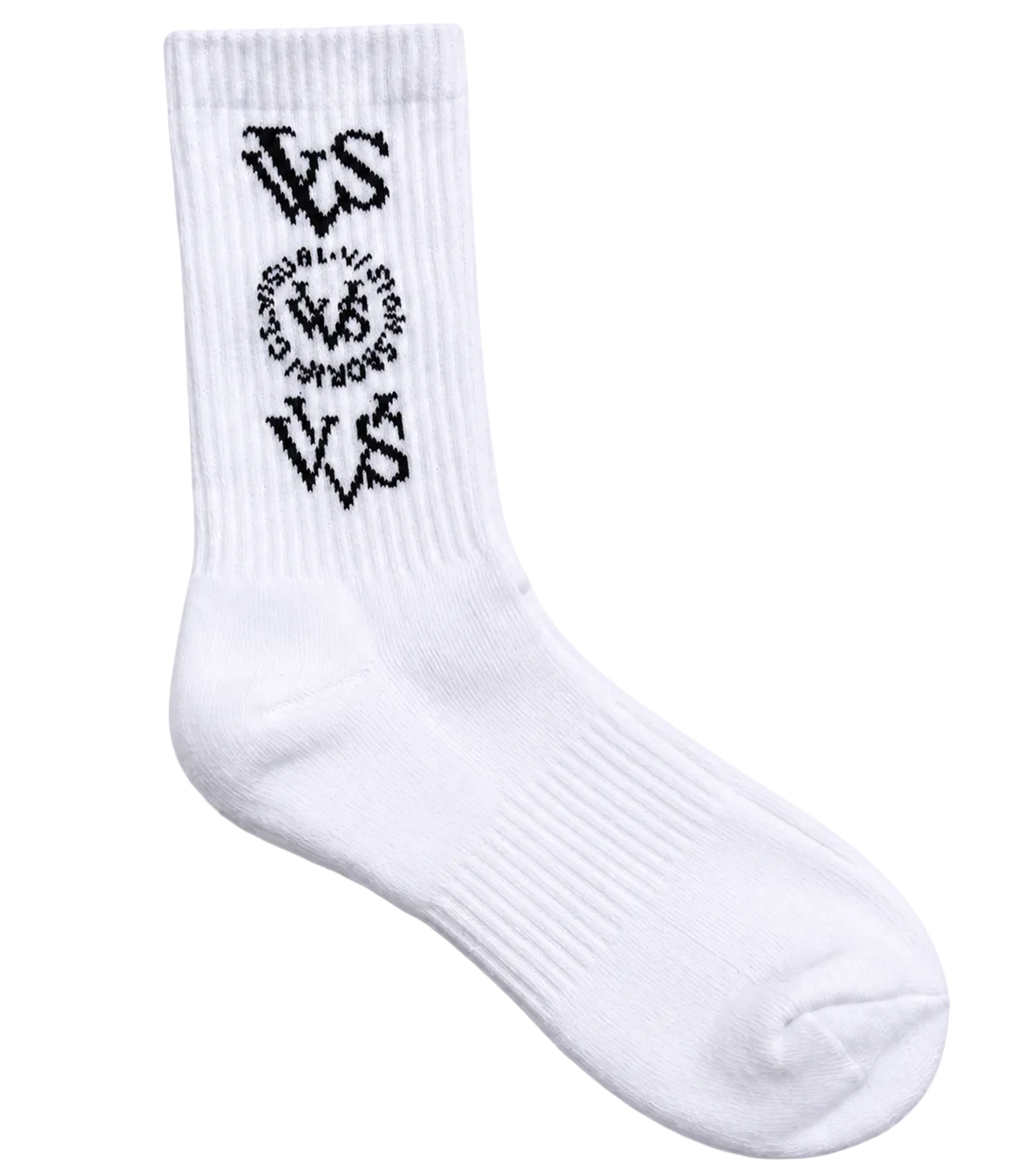 VVS Stacked Logo Crew Socks(4pack)