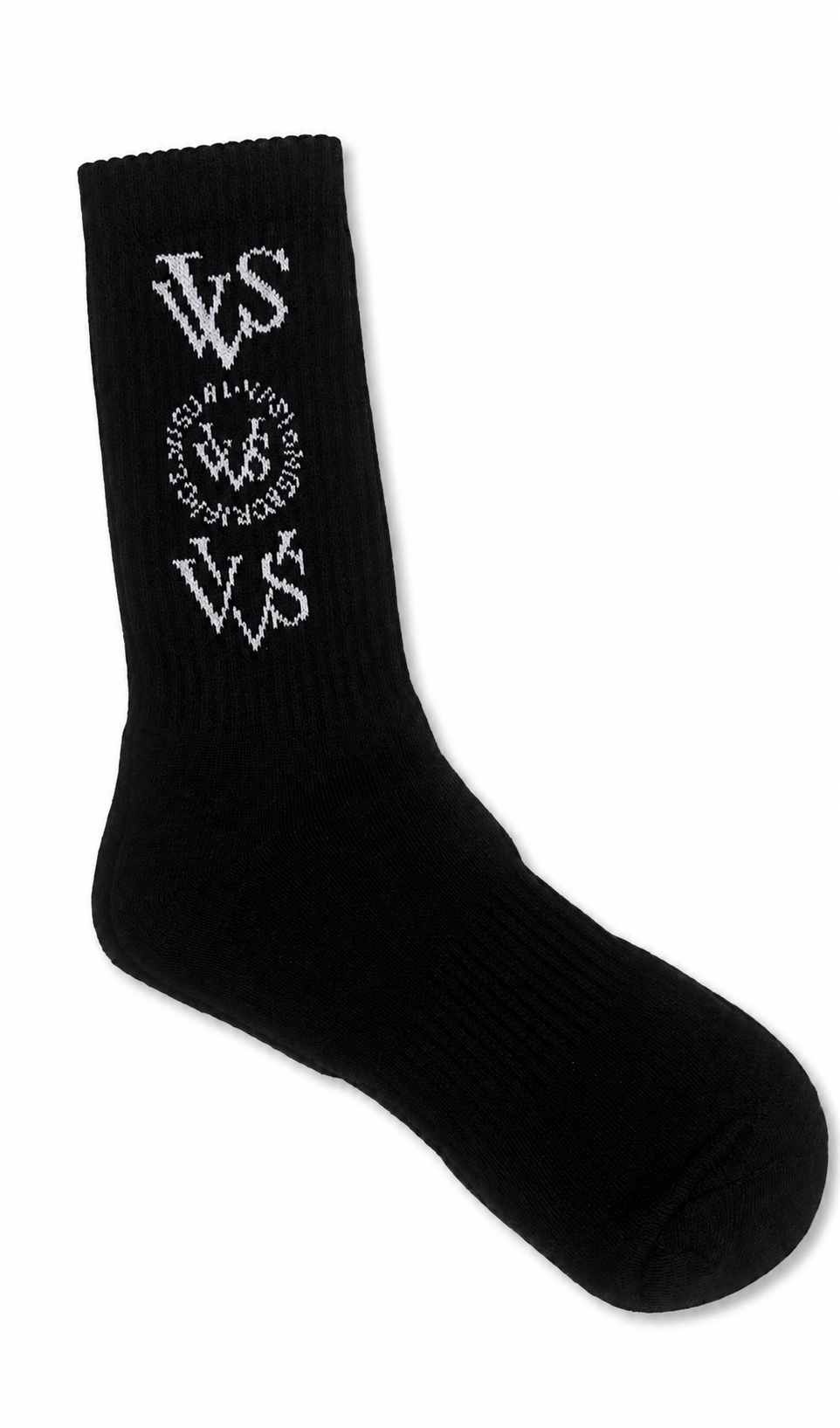 VVS Stacked Logo Crew Socks(4pack)
