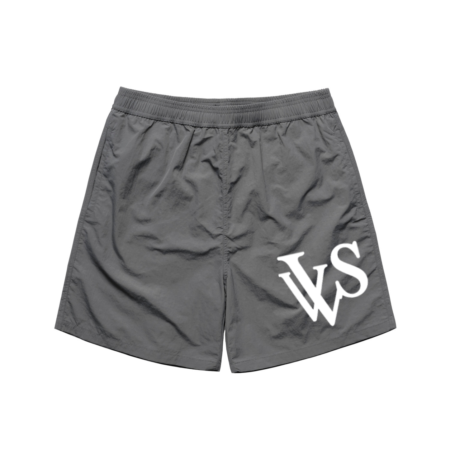 "Logo" Grey VVS Shorts