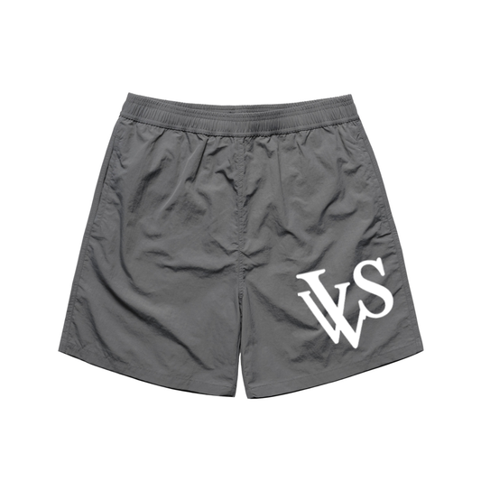 "Logo" Grey VVS Shorts