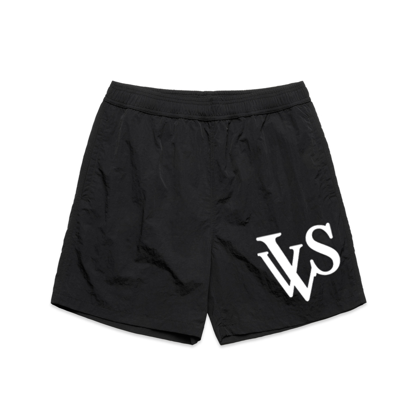 "Logo" Black VVS Shorts