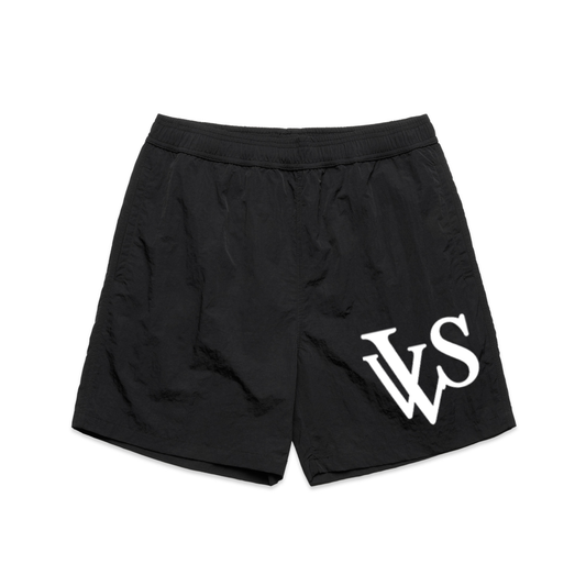 "Logo" Black VVS Shorts