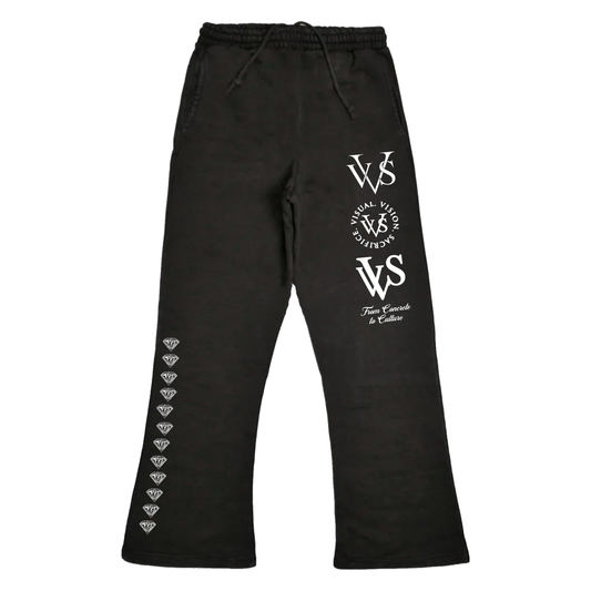 "Tri Logo" VVS Black Flare